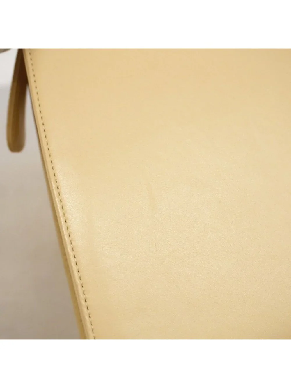 Chanel Shoulder Bag Lambskin Ivory Gold